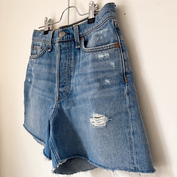 Rag & Bone Maya High Rise Shortie Shorts - Picture 2 of 6